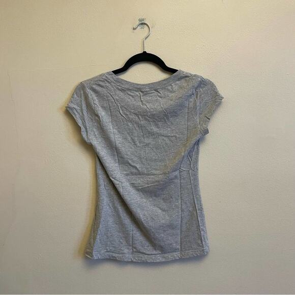 Disney M Lilo and Stitch gray short sleeve t-shirt Ohana - Picture 4 of 6